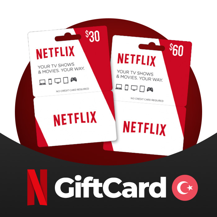 گیفت‌کارت Netflix — ترکیه