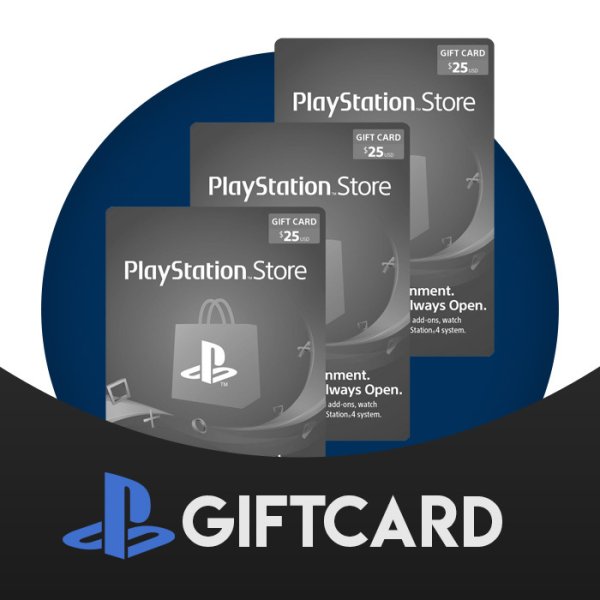 خرید گیفت کارت ارزان پلی استیشن (PlayStation Giftcard)