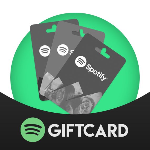 گیفت کارت اسپاتیفای (Spotify Giftcard)